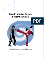 Boxe Fran Aise Savate Student's Manual: Page 1 of 41