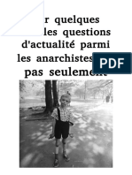 Sur Quelques Vieilles Questions Dactualité Parmi Les Anarchistes Et Pas Seulement