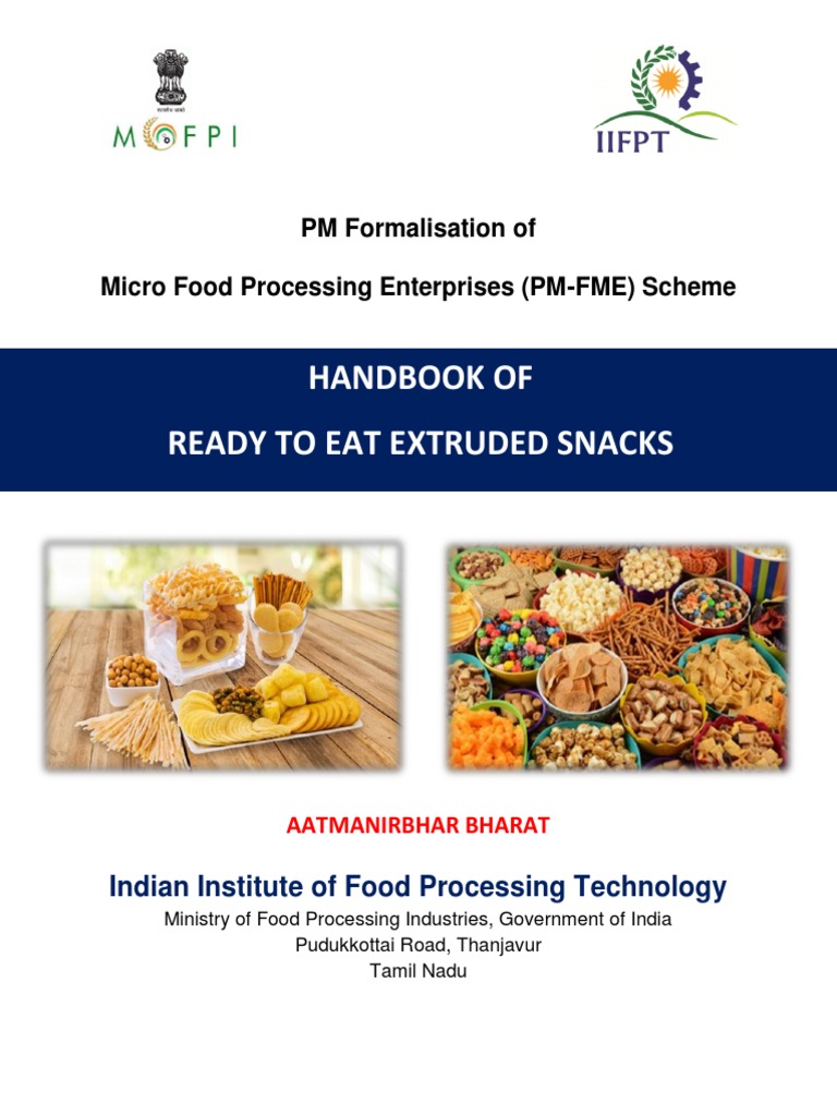 Handbook of RTE Extruded Snacks | PDF | Extrusion | Foods