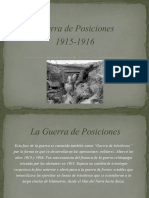 Guerra de Posiciones 1915-1916