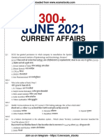 June 2021 Current Affairs PDF