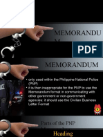 Memorandum Cdi Report