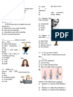 Multiple Choice For Appearance and Personality Tests - 93792 - 2