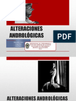 ALTERACIONES ANDROLÓGICAS