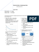 Instrument Pengumpulan Data (Soal Pretest Dan Posttest) Kesetimbangan Kimia