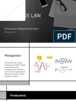 Wireless Lan: Prinsip Dasar Telekomunikasi Radio