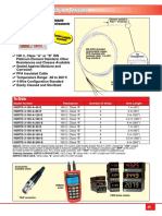 HSRTD Series: Flexible Sealed PFA RTD Sensors