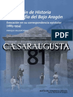 El grupo del Boletín de Historia  y Geografía del Bajo Aragón-  Evocación en su correspondencia epistolar