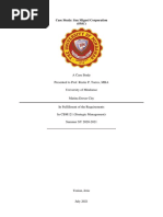 Case Study: San Miguel Corporation (SMC) : A Case Study Presented To Prof. Restie P, Torres, MBA University of Mindanao