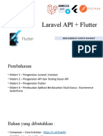 Laravel API Flutter