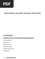 Unit 1-Mastering Lan and Trouble Shooting