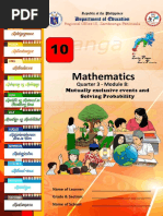 Q3 MATH10 Module 8 With Answer Key