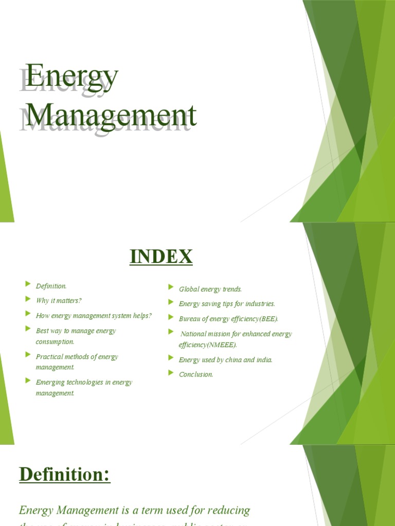 Energy Management PDF Efficient Energy Use World Energy Consumption