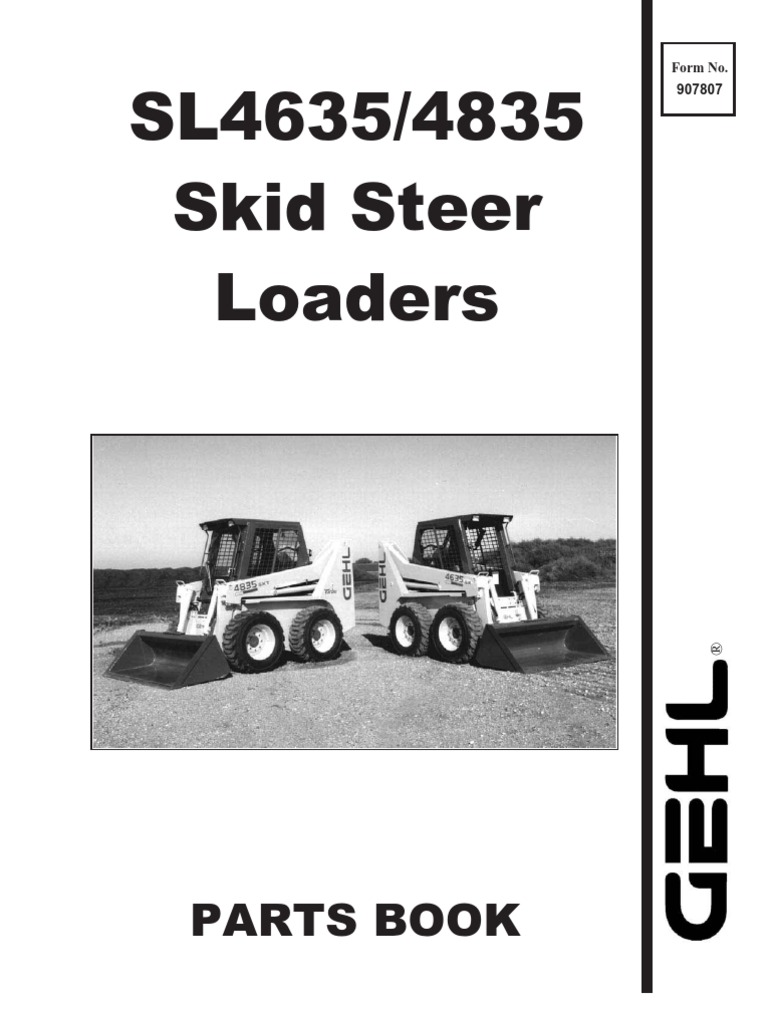SL4635 & SL4835 Parts Manual | PDF | Screw | Nut (Hardware)