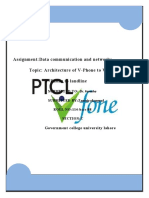 Assignment:Data Communication and Networks Topic: Architecture of V-Phone To V-Phone and V-Phone To Landline