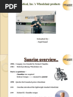 Sunrise Medical, Inc.'s Wheelchair Products