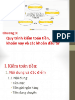 Chuong 3 - Quy Trinh Kiem Toan Tien - Khoan Vay - Cac Khoan Dau Tu