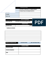 PIP Diary Template for Claim Support | PDF