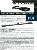 Bushnell Scope 3-9x40 MM