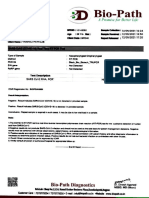 SARS-CoV-2 PCR Test Report