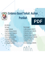 Evidence Based Terkait Asuhan Pranikah