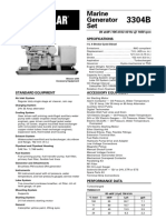 Marine Generator Set: Specifications