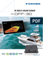 FURUNO NETWORK MULTI-BEAM SONAR MODEL DFF-3D