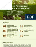 Prinsip Perencanaan Pertanian Berkelanjutan