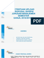 Semester Ganjil 2018 P2-Bol-Ketentuan Upload Proposal Skripsi Jurusan Manajemen