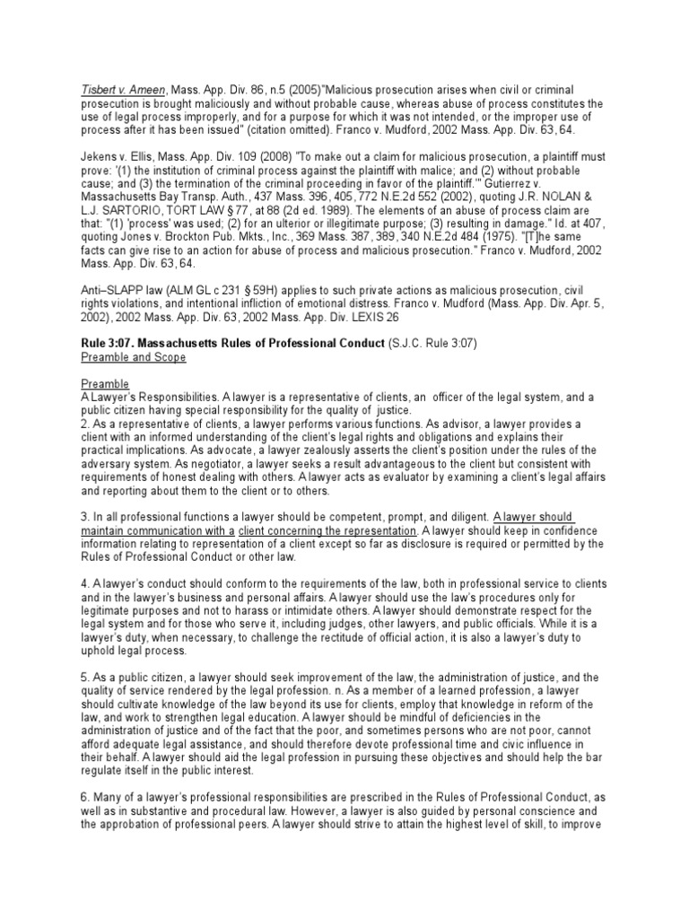 Attorney Rules of Professional Conduct PDF Lawyer Profession