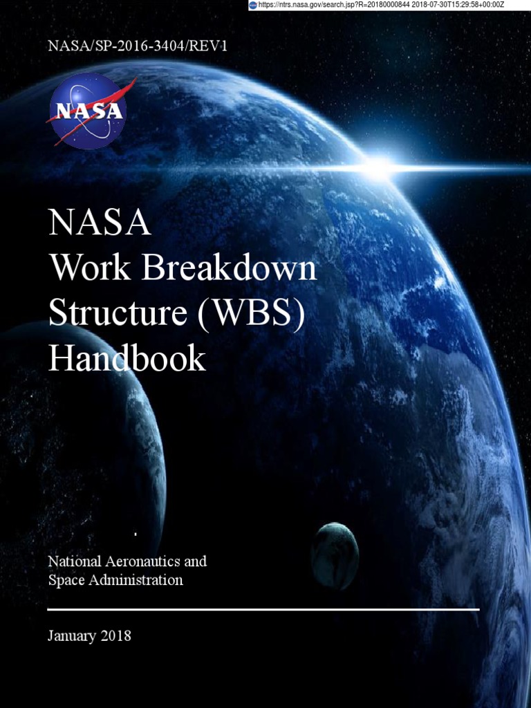 NASA Work Breakdown Structure Handbook | PDF | Project Management ...