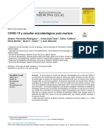 Medicina Legal: COVID-19 y Estudios Microbiológicos Post Mortem