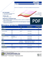 PVDC Coated Nylon Film Nxo: Technical Information