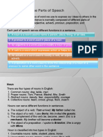 The Parts of Speech: Conjunction