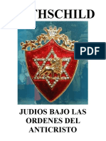 Rothschild Judios Bajo Las Ordenes Del A