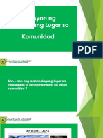 Q1 - AP 2 - Lesson 4 - Lokasyon ng Mahalagang Lugar sa Komunidad - pp 285 - 289