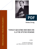 Zweig Vingt-quatre Heures Vie d Une Femme