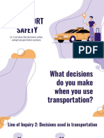 Transport Safety Presentation Year 1