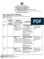 Week 1 and 2-Teacher's Monitoring Schedule