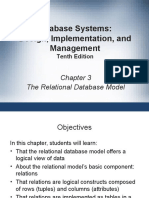 Database Systems: Design, Implementation, and Management: The Relational Database Model