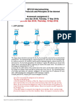 EP2120 Internetworking Homework ARP and UDP Fragmentation