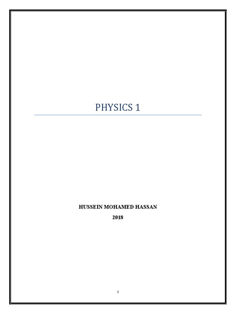 Comprehensive Physics Course Overview | PDF | Euclidean Vector | Velocity
