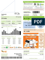 E-Bill Details for Customer Nasim Haider