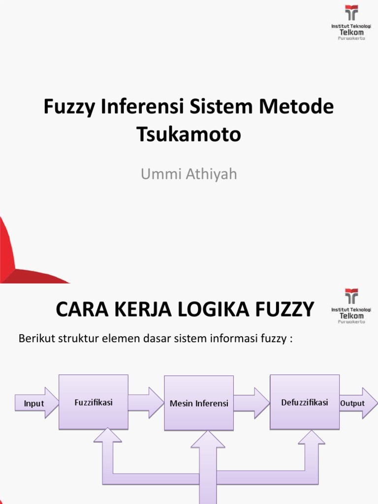 Metode Fuzzy Tsukamoto dalam Inferensi | PDF