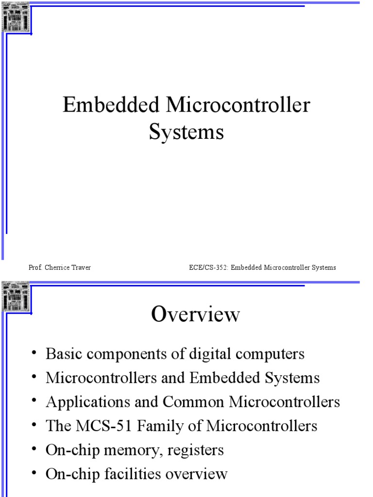 Microprocessors and Microcontrollers | PDF