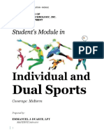 Duarte Individual and Dual Sports First Quarter