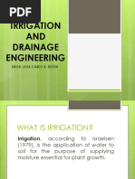 I. Soil-Water-Plant Relationship