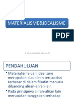 Materialisme&Idealisme 