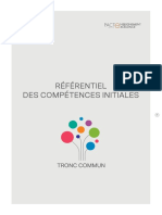 Referentiel Competences Initiales