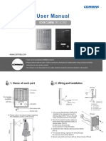 Easy to install door camera user manual